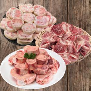 연시행사 1+1 (신선집중) 황금한우 우족1kg+사골1kg+잡뼈1kg 총6키로