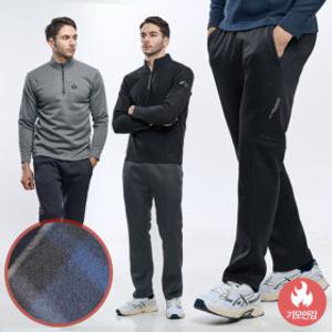 (일부사이즈만 남아 특가) 더블핫 남성 따뜻한 기모 트레이닝 밴딩바지 (SY33LP081M)A1