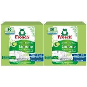 프로쉬 NEW 그린레몬 식기세척기 전용세제 30개입 2개 안전한 최고 세척력