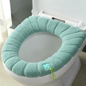 변기커버 극세사 엉따 변기 손잡이 시트 방석 쿠션 겨울 온열 덮개