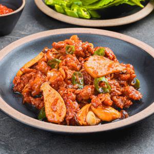 더든든 고추장 제육볶음 500g x 4팩 냉동 술안주 캠핑음식 양념육 두루치기