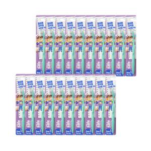 키즈세이프 유아칫솔 3단계 7~12세 (색상랜덤) 20개