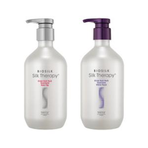 실크테라피 샤인트리트먼트 500ml 2개 (로즈힙+화이트머스크)