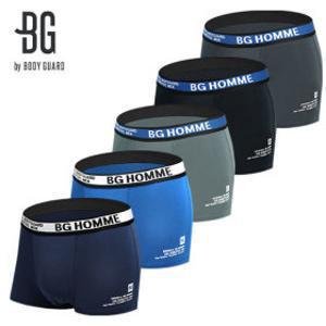 (5종세트) 보디가드 남자팬티 드로즈 BG 부드러운 어메니티 남성 팬티 속옷 (95~110)