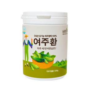 바른하루 유기농 여주환 500g  단비농원 국내산 직접재배