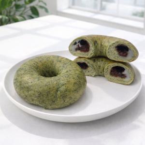 저당 다이어트 우리쌀 식사대용 유기농 비건 쑥떡 팥 베이글 10개입 아기도 먹기 좋은 라이글 국내산 쌀 빵