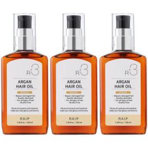 라입 R3 아르간 헤어 오일 에센스 100ml X 3개