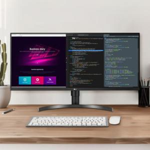 LG 울트라와이드 34WN750 86cm IPS 광시야각 WQHD 75Hz 5ms 높낮이조절 스피커 내장 컴퓨터 모니터