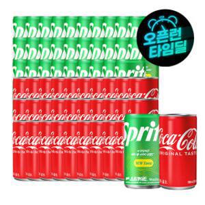 코카콜라+스프라이트 190ml 60캔 (각 30캔)
