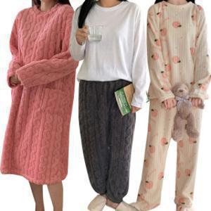 (14%쿠폰) 수면잠옷 1+1 여성잠옷세트 모음전 주니어 파자마 상하세트 긴팔 홈웨어 2+1 수면양말 사은품