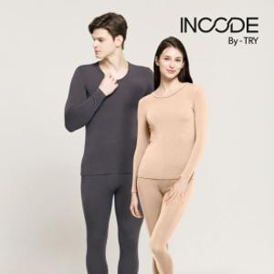 인코드x트라이 남/녀 폴리 기모 상하 SET