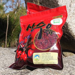 친환경 유기농 구례 건 산수유(말린 산수유) 500g