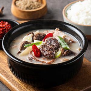 나비골 순대국밥 650g x 2팩 진한 국물에 순대와 돼지고기 듬뿍