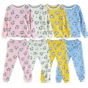 1+1 겨울 아동용 짱구 극세사 밍크 잠옷 세트 키즈 어린이 주니어 양털 여아 남아 키즈 파자마 홈웨어 기모