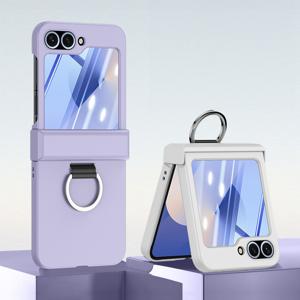 최신 갤럭시 Z플립 케이스 링고리 컬러 힌지보호 / 핸드폰케이스 지플립7 6 5 4 3