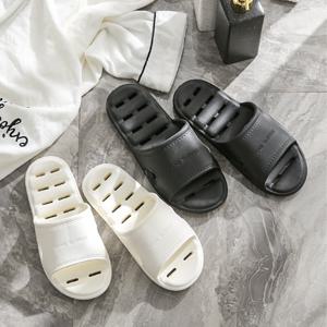 1+1 물빠짐 EVA 욕실화 미끄럼방지 고급화장실 슬리퍼 층간소음방지 실내화 D형 1+1