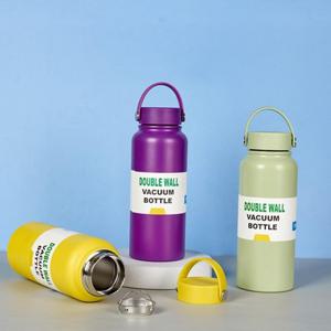 아웃도어 대용량 진공 텀블러 스포츠 물병 휴대용 등산 우주병 휴대용 보온물병