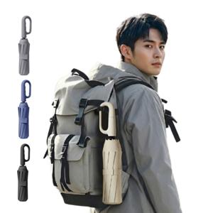 슬기로운 우산 생활 올인원 편리한 고리형 자동 우산 양산 튼튼하고 편리한 손잡이형 3단 자동우양산