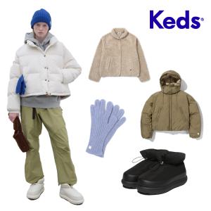 (추가20%할인) keds 인기 패딩자켓/패딩부츠/긴팔티셔츠/장갑/비니/스니커즈 최대 80% 할인 특가/품절 임박