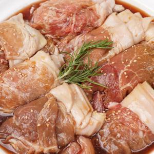 돼지불고기  제주 흑돼지 간장불고기 1.2kg+1.2kg(총 2.4kg)