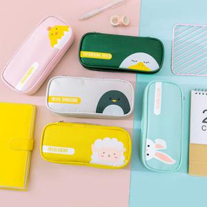 귀여운 캐릭터 필통 연필통 다용도 파우치 초등학생 중학생 고등학생 대학생 옥스퍼드 천