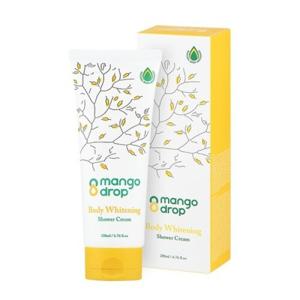 망고드랍 바디 화이트닝 샤워크림 200ml 샤워하는 순간 피부 톤이 달라 보이는 화이트닝 샤워크림