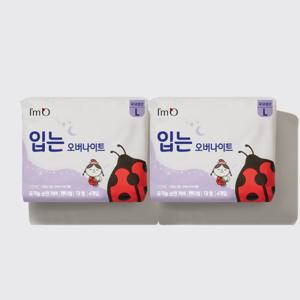 입는 생리대 아임오 입는 오버나이트 중형/대형 (4개) 2팩세트