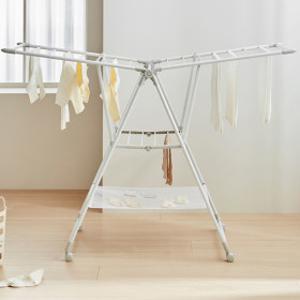 한샘 날개 베이직 메쉬형 빨래건조대(대형)/ 접이식 건조대