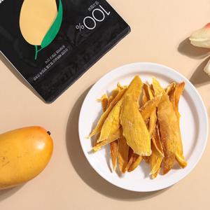 지브로와 베트남 최상급 무설탕 참좋은 망고 말랭이 80g