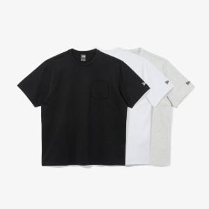 AK수원점 뉴에라 LIGHTERA 3팩 포켓 반팔 티셔츠 멀티 14697423