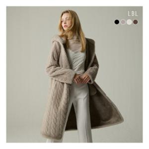 LBL (25FW) 에센셜 FAUX 세이블 롱 코트