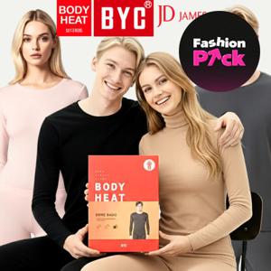 (패션픽)(20%쿠폰) BYC 보디히트 발열 내의 세트 남성 여성 겨울 내복 기모 히트텍 순면 바지 상의 동 보온