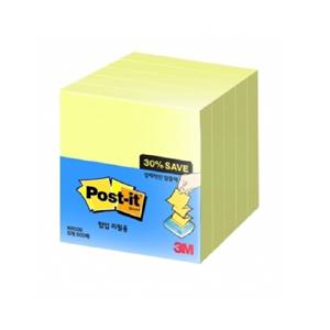 3M 포스트잇 팝업리필알뜰팩 KR-330-5 / 76x76 100매 5패드 디스펜서리필용 특가판매 당일배송