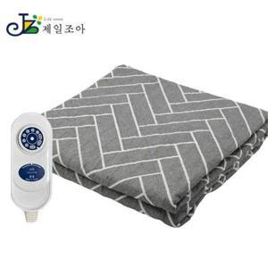 전기장판 전기요 중형(100x180cm)라인 그레이 전기요 고급형 전기장판 절전형 따스한 한일