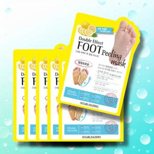 5+1 더블앤제로 더블이펙트 보습더한 풋 필링 마스크팩 40ml(2매) 각질 발냄새제거