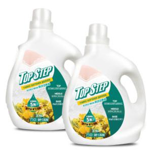 탑스텝 섬유유연제 퓨어코튼 3.4L x 2개 대용량 고농축