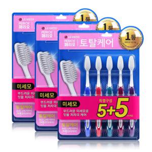 페리오 토탈 케어 미세모 칫솔 10입 3세트