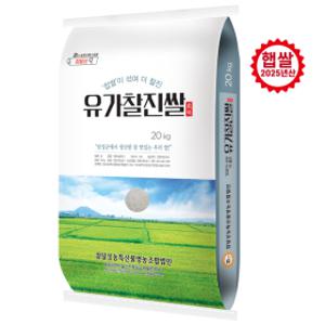 (참달성)(대구신세계)유가찰진쌀 20kg /  2025년산 햅쌀/ 상 등급