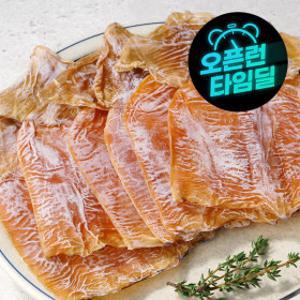 (신선집중) 껍질벗겨 더 쫄깃한 몸통건오징어 11-17미 220g 내외