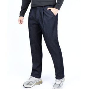 (패션픽) 청작업복 기모청자비 데님팬츠 작업용바지 근무복 일상복 기모 두툼 일자핏 기모청스판