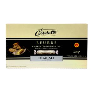 라꽁비에뜨 버터 가염 450g 30개입 라콩비에트 프랑스 AOP 천연 발효 프랑스 명품버터