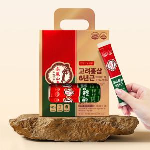고려산청 6년근 고려홍삼 원데이스틱 진세노사이드 (100포) / 무료배송