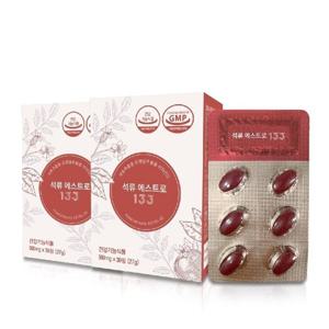 석류 에스트로 133 30정X2박스 에스트로겐 여성갱년기 석류영양제