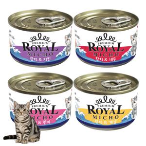 프리미엄 로얄캔 미쵸 콤보 170g 24개입 고양이 간식캔