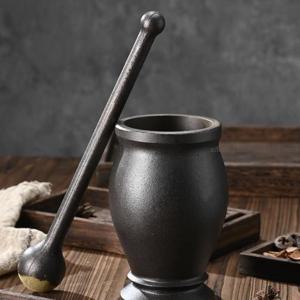 강추 무쇠절구 철절구 주철 절구통 떡방아 분쇄 고추 약빻는 미니 깨갈이