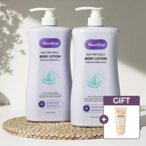 바세린 모이스처 바디로션 1078ml 2개+핸드크림 60ml (역대급행사) 향기좋은 고보습 데일리 바디크림