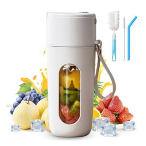 휴대용 믹서기 무선 미니 10 칼날 착즙기 80W 400ml