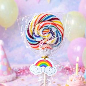 롤리팝 회오리 막대 사탕 (소-10개) 화이트데이 유치원 어린이 캔디 선물 졸업식 졸업 입학 꽃다발 장식