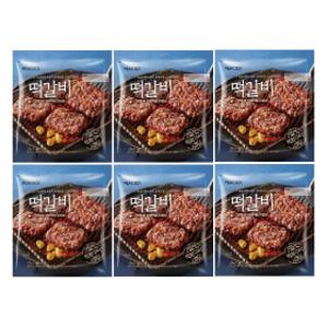 (HOT특가딜) 피코크 떡갈비 450gx6팩 신세계푸드