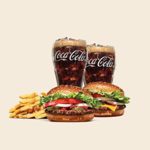 (버거킹) 와퍼주니어+치즈와퍼주니어+콜라R+콜라R+프렌치프라이L